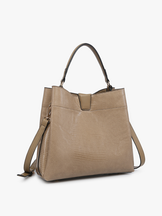 Taupe purse shop
